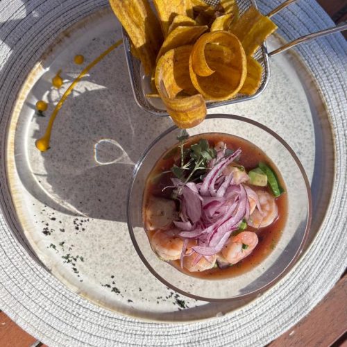 Ceviche.